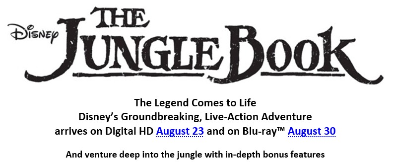 JungleBook - dvd logo
