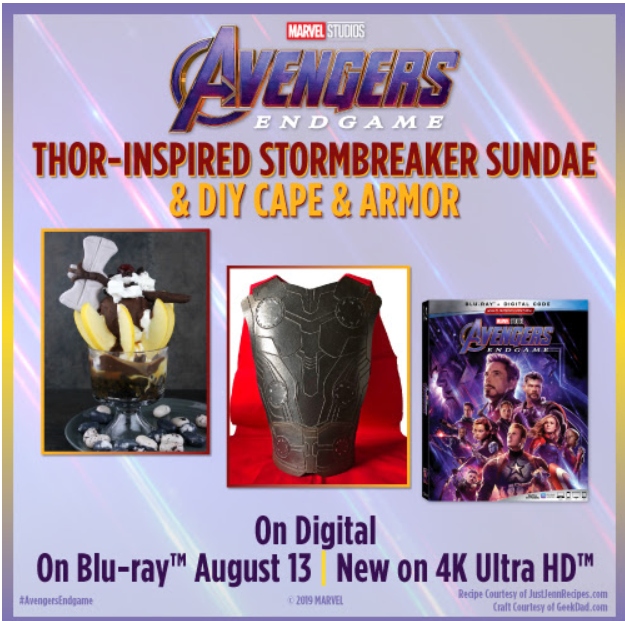 Enjoy this Avengers: Endgame Thor-Recipe while you watch the movie at